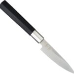 KAI Wasabi Black Paring Knife, 4"