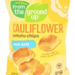 real food form the ground up cauliflower chips sea salt 3.5 pack