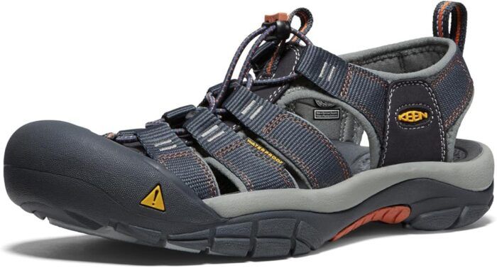 KEEN Men's Water Sandals, India Ink/Rust, 17 - Image 1