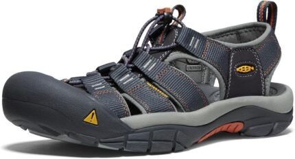 KEEN Men's Water Sandals, India Ink/Rust, 11