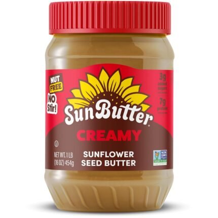 SunButter Creamy Sunflower Seed Butter, 16 Oz
