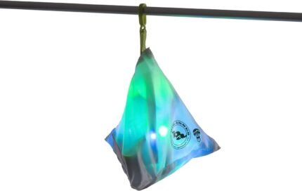 Big Agnes MG LED Tent & Camping Lights, Blue/Green, One Size