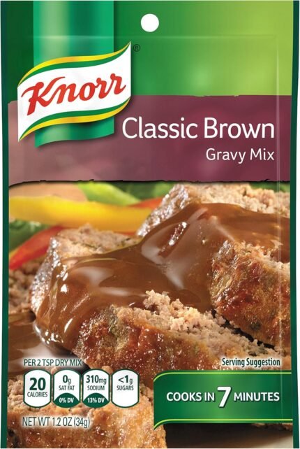Knorr Gravy Mix, Classic Brown, 1.2 Oz