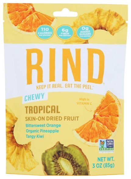 RIND Dried Tropical Fruit Blend, 3 Oz