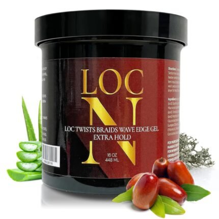 LOCN GEL Extra Hold Hair Styling Gel, 16 Oz