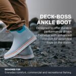 grundens men deck boss ankle boot wp blue crab 11