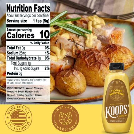 koops honey mustard 12 oz