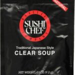 sushi chef clear soup pack