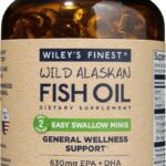 Wiley's Finest Wild Alaskan Fish Oil Easy Swallow Minis, 180 Ct