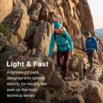 osprey tempest 20l backpack stealth black wxs/s