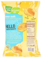 real food form the ground up cauliflower chips sea salt 3.5 pack