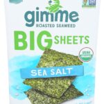 gimme roasted seaweed big sheets sea salt
