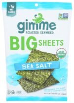 gimme roasted seaweed big sheets sea salt