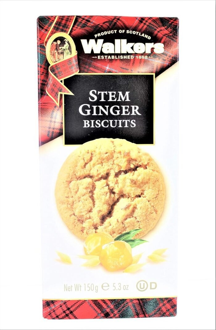 walkers stem ginger cookies 5.3 oz pack