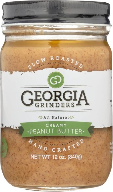 Georgia Grinders, Creamy Peanut Butter, 12 Oz