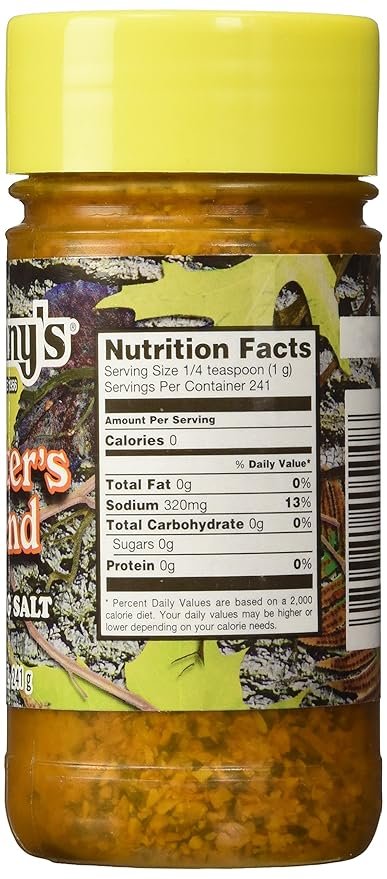 johnnys hunters blend seasoning salt 8.1 2 oz