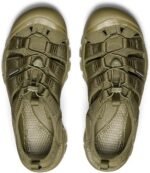 keen mens newport h2 closed toe water sandals monochrome olive drab 9.5