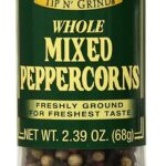 Alessi Tip N' Grind Whole Mixed Peppercorns, 2.39 Oz