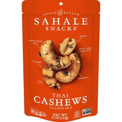 Sahale Snacks Thai Cashews Glazed Mix, 4 Oz