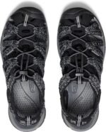 keen womens whisper ct sport sandal steel grey 7.5