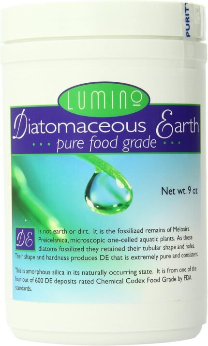 Lumino Diatomaceous Earth Pure Food Grade, 9 Oz