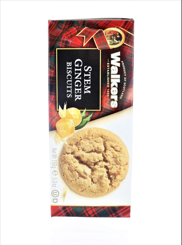 walkers stem ginger cookies 5.3 oz pack
