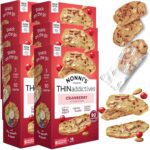 Nonni's Thin Addictives Cranberry Almond Crisps, 4.4 Oz