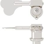 Hipshot HB6 1/2 Ultralite Bass Tuner Treble Side, Shiny Chrome