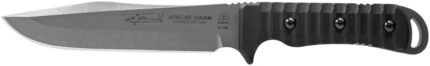 TOPS Apache Full Tang OD Sheath, Tumble Finish