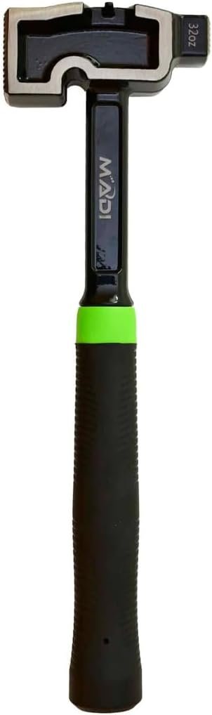 MADI All-Steel Milled Lineman Hammer