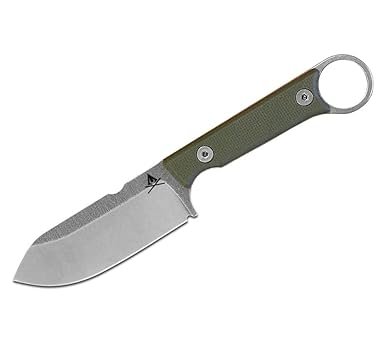 White River Knife & Tool Firecraft 3.5 Pro, Green-Orange