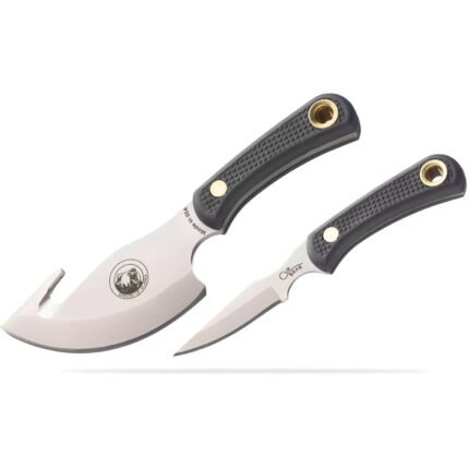Knives of Alaska 00012FG Light Hunter Combo Set, Black