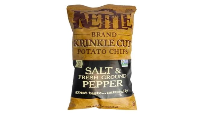 Kettle Potato Chips Krinkle Salt & Fresh Ground Pepper, 5 Oz - Image 6