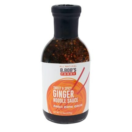 B.Bob's Sweet & Spicy Ginger Noodle Sauce, 15.5 Oz
