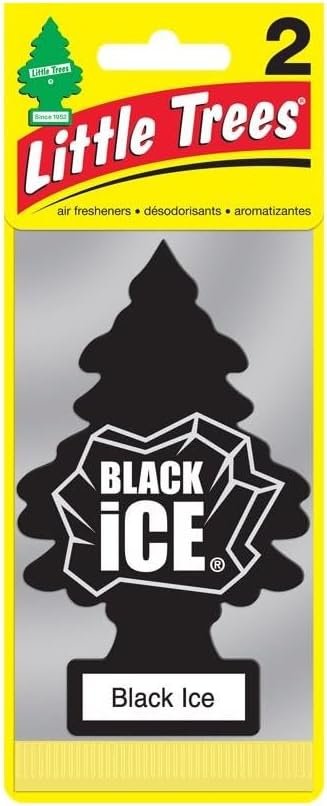 Little Trees Air Fresheners, Black Ice, 1.42 Lb