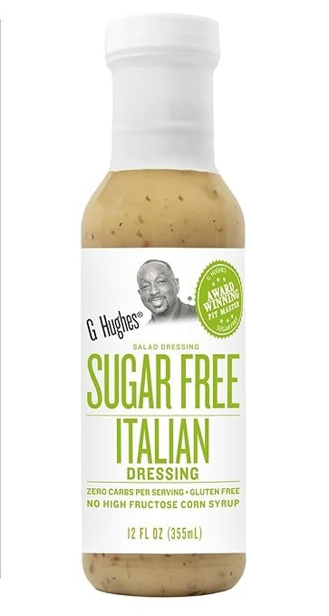 G Hughes Sugar Free Italian Dressing, 12 Fl Oz