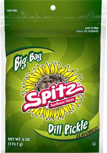 Spitz Sunflower Seeds, Dill Pickle, 6 Oz