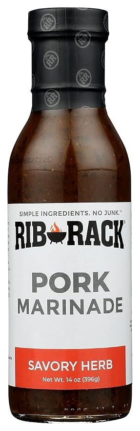 Rib Rack Savory Herb Pork Marinade, 14 Oz