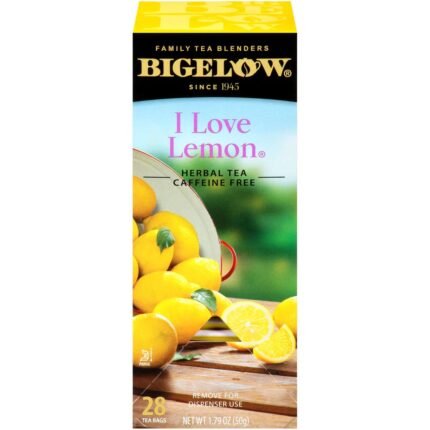 Bigelow Tea I Love Lemon, 1.79 Oz 28 Ct