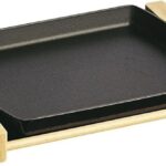 Staub 1205223 Wooden Plate with Stand, Black