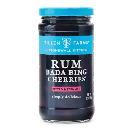 Tillen Farms Rum Bada Bing Cherries, 13.5 Oz
