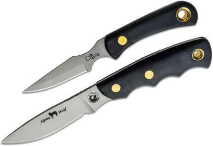 Knives of Alaska Alpha Wolf/Cub Combo D2, SureGrip