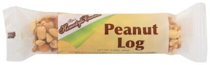 Crown Authentic Peanut Logs, 3 Oz