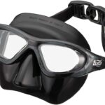TUSA Sport Adult Free Diving Mask, Black/Smoke, UM29