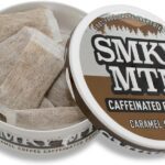 SMKY MTN Caffeinated Pouches Caramel Coffee, 480 Lb