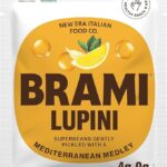 BRAMI Lupini Beans Snack, Mediterranean Medley, 5.3 Oz