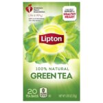 Lipton, Pure Green Tea Bags, 1.05 Oz
