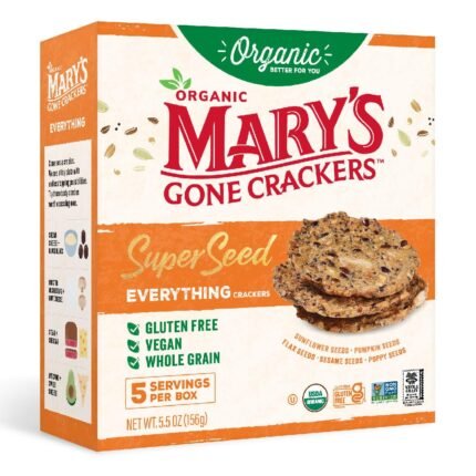 Organic Mary's Gone Crackers Super Seed, 5.5 Oz