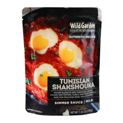 Wild Garden Tunisian Shakshouka Simmer Sauce, Mild, 7.05 Oz