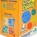 Scrub Daddy Sponge Set Color Variety Pack, 4 Ct